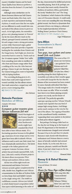 Songlines Review Feb 2013 